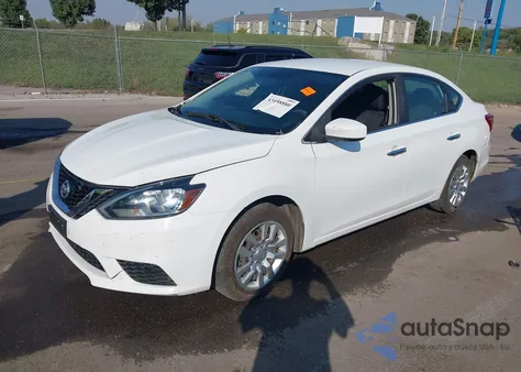 2017 Nissan Sentra Sv z USA, uszkodzony, nr VIN 3N1AB7AP9HY284672